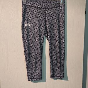 Under Armour Black and White Patterned Leggings